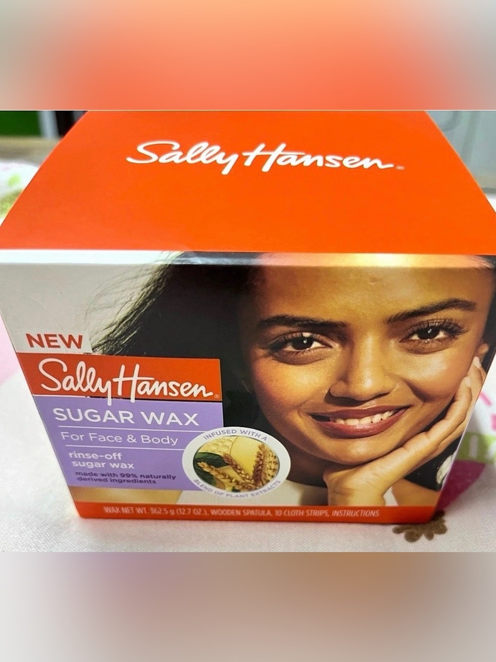 Sugar Wax Rinse-Off for Face & Body -